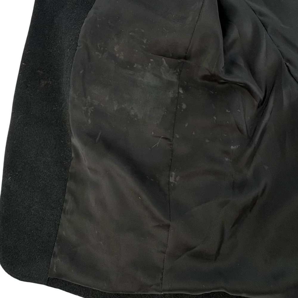JO S A BANK Tailored Fit Mns Camel Hair Blazer Black Size 44R READ Dark Academia